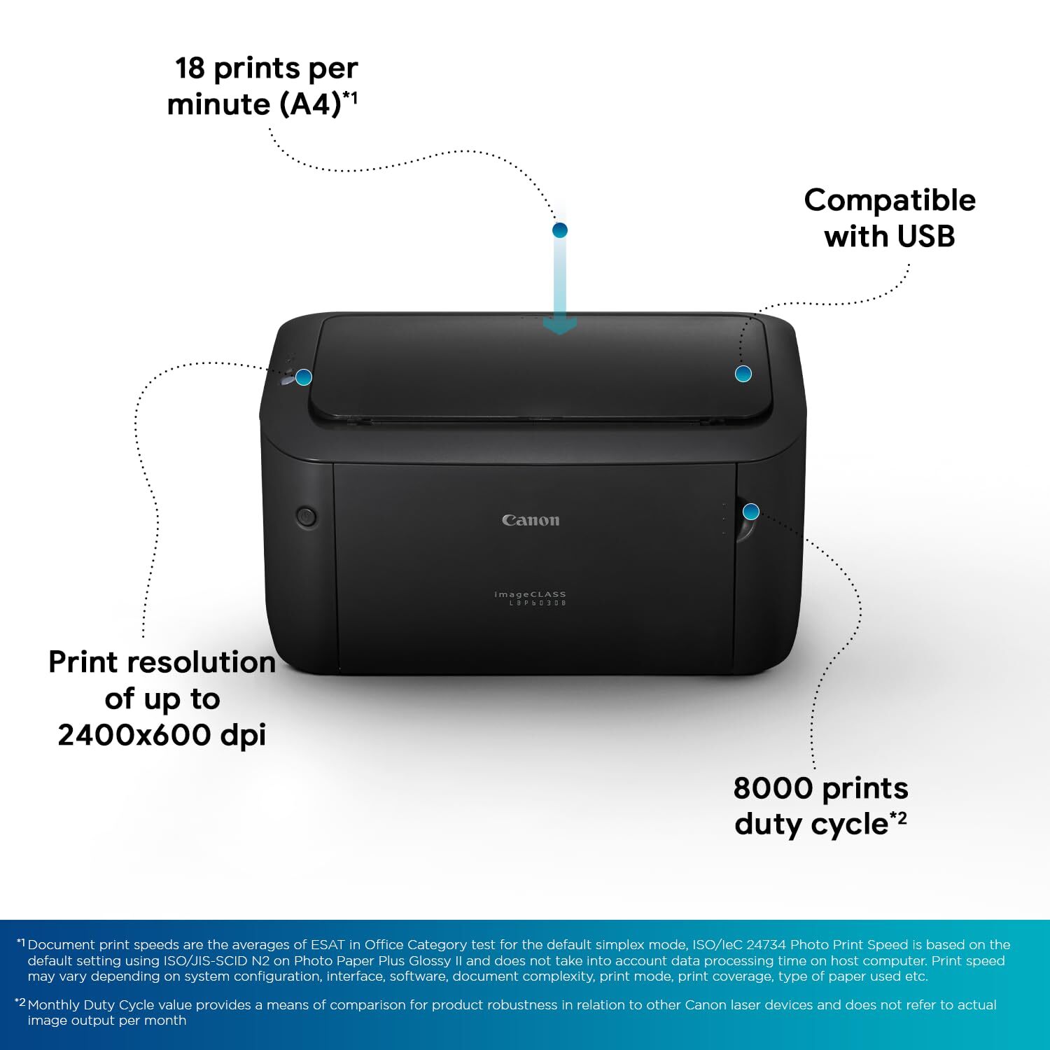 Imageclass Lbp6030b Printer - Automatic Grade: Semi-automatic