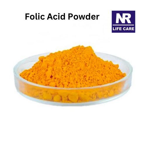 Folic Acid Powder - 99% Purity, Particle Size 10-50âµm, Orange Color | 25kg Bags For Dietary Supplementation And Pharmaceutical Applications