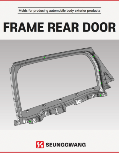 FRAME REAR DOOR