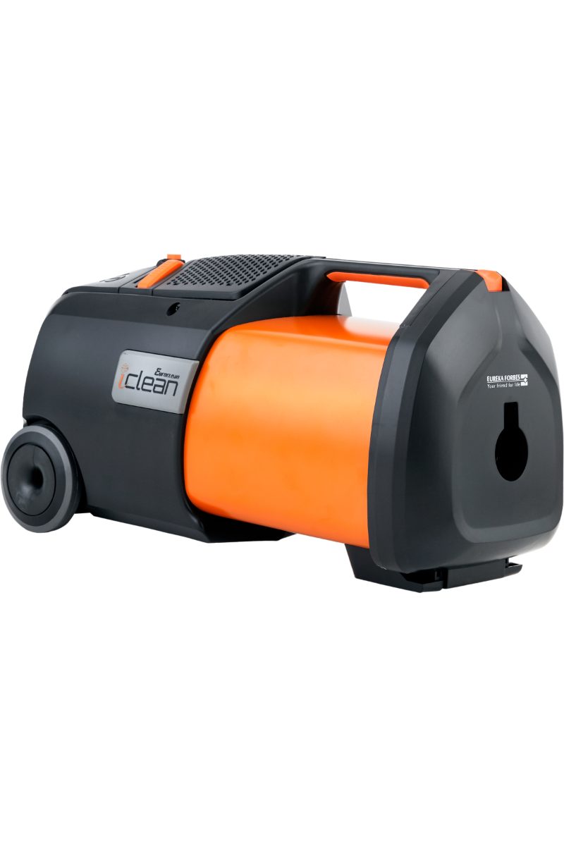 Euroclean Iclean Vacuum Cleaner - 1400w, 5m Cord, 3l Dust Capacity | Powerful Suction, Triple I Technology, Auto Cord Winder, 360 Swivel Wheels