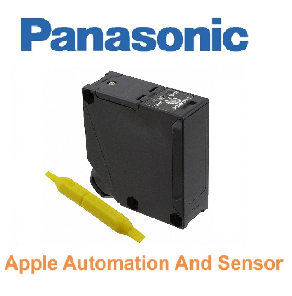 Panasonic Eq-512t Laser Distance Sensor - Npn/pnp Output, 85g Weight | High Accuracy, Ce Compliance, Digital Display, Fine Sensitivity Adjustment Function, Timer Function, Short-circuit Protection