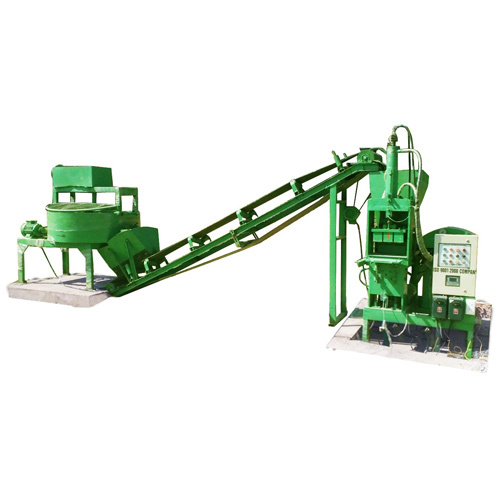 Automatic Brick Making Machine - 220-440 Voltage, Green Color, 50 Vibration Frequency | High Durability, Fully Automatic, Warranty Included