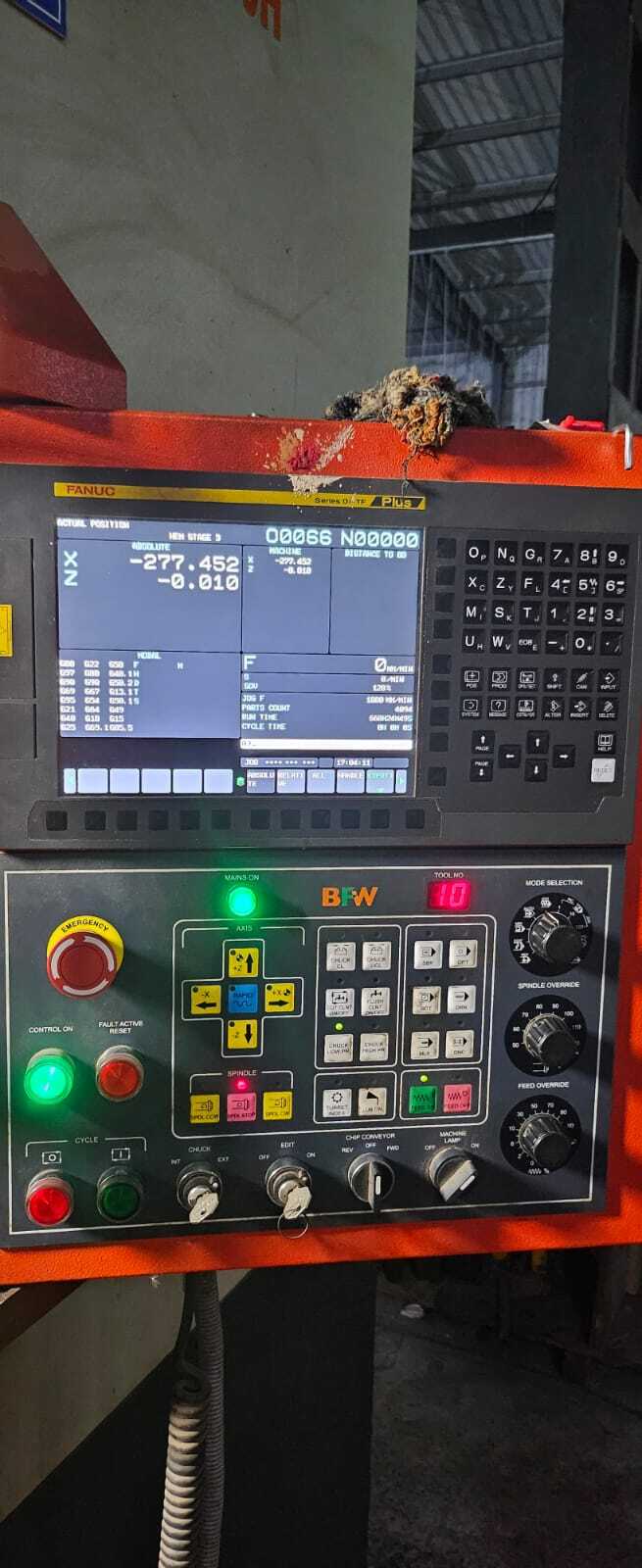 Cnc Vertical Turning Lathe (Vtl) - Bfw Make