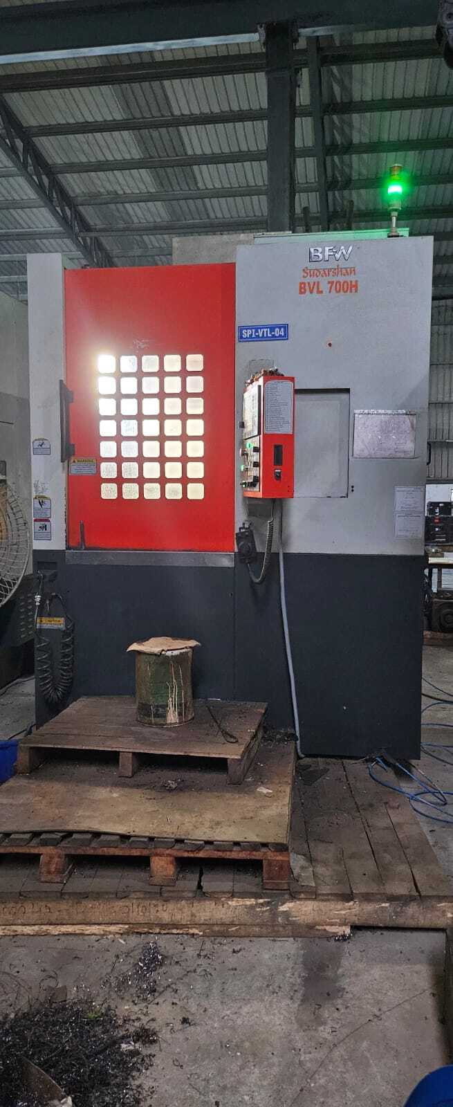 Cnc Vertical Turning Lathe (Vtl) - Bfw Make