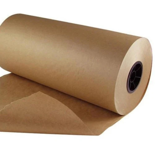 Brown Light Kraft Paper - GSM 100, Various Sizes Available | Plain Pattern, Brown Color, Suitable for Diverse Packaging Applications