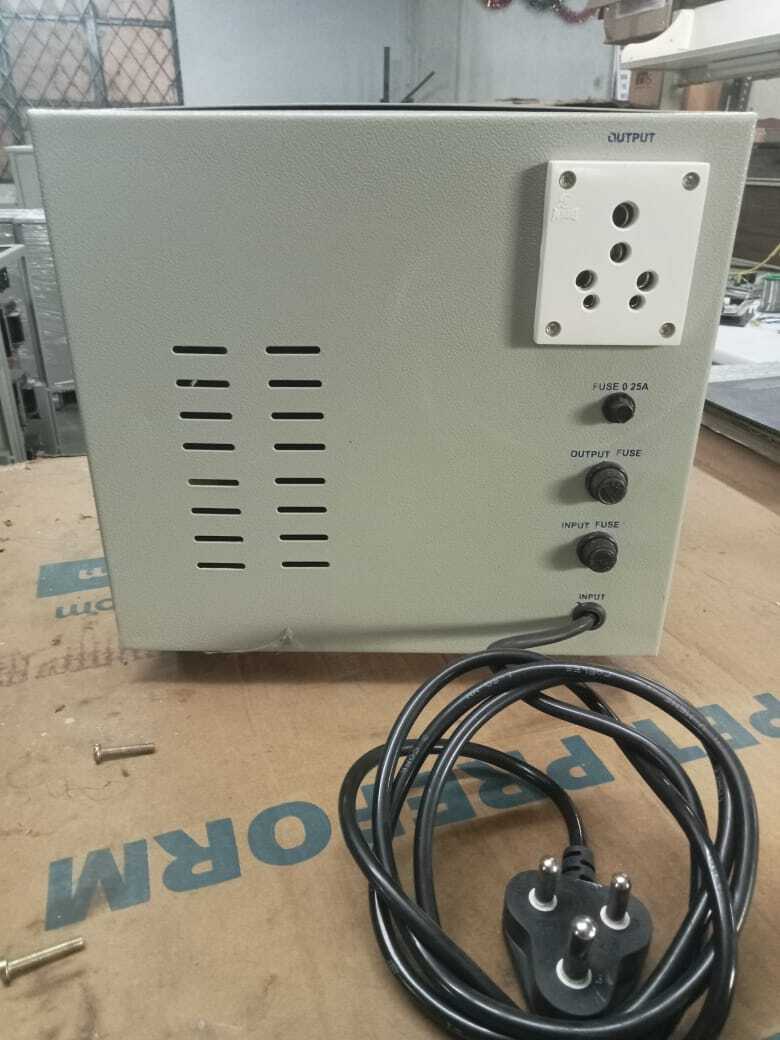 1kva 1phase Air Cooled Servo Voltage Stabilizer - Efficiency: 98%, 1 Year Warranty
