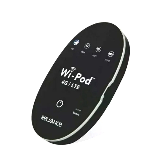 Black Reliance 4G Lte Wi Fi Pod