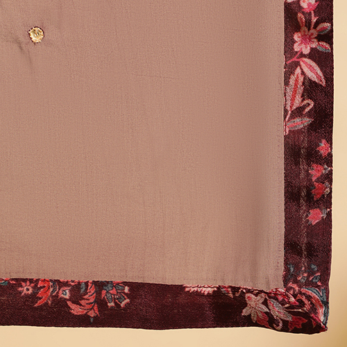 Different Available Ethnic Printed Zardozi Anarkali With Churidar And Dupatta