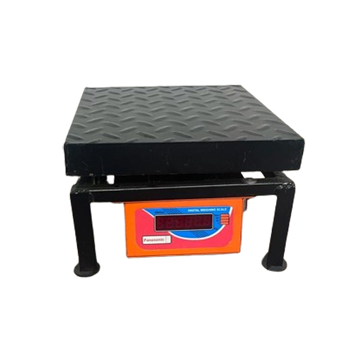 Mild Steel Platform Scale - Accuracy: 5 Gm