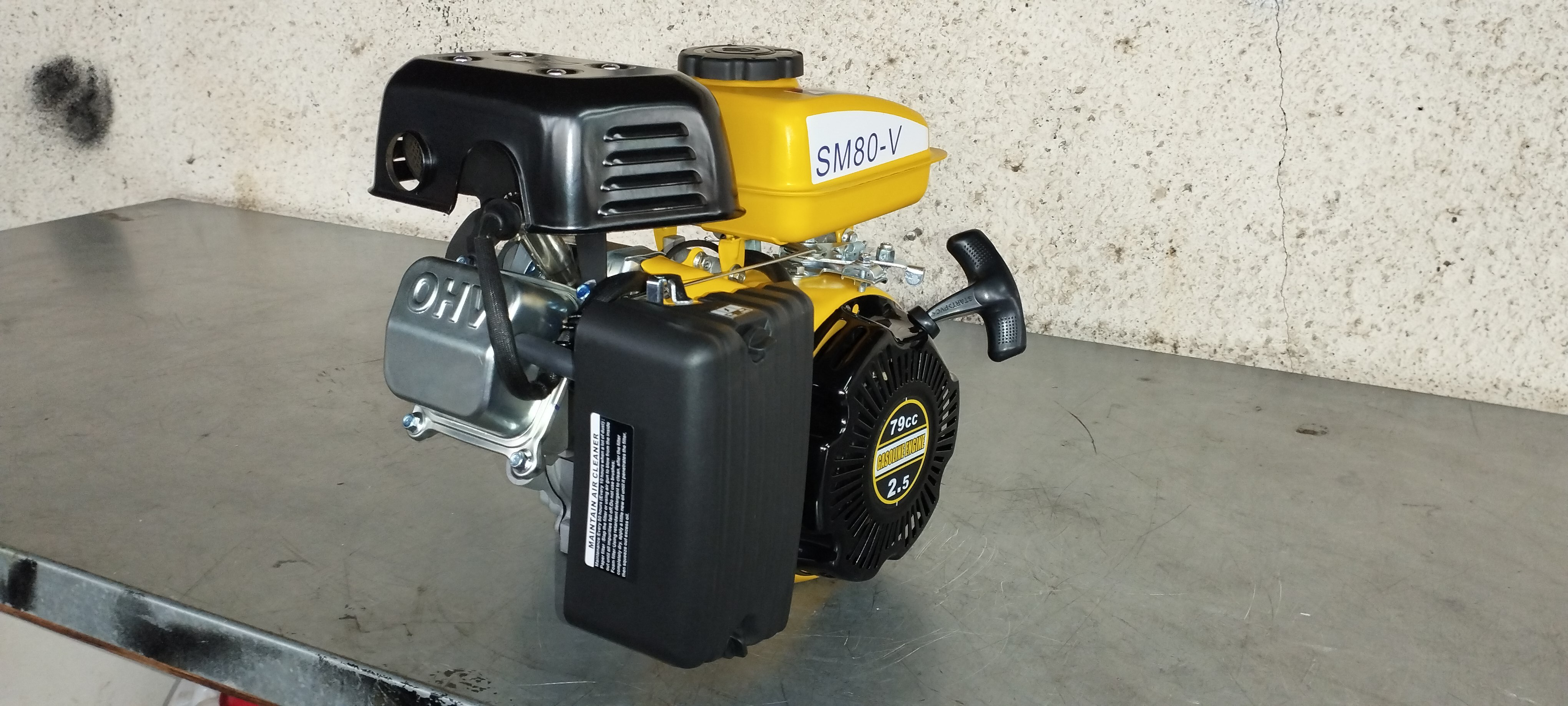 Sm80v 2.5 Hp Engine  (All Spare Part Available) - Stroke: 4 Stroke