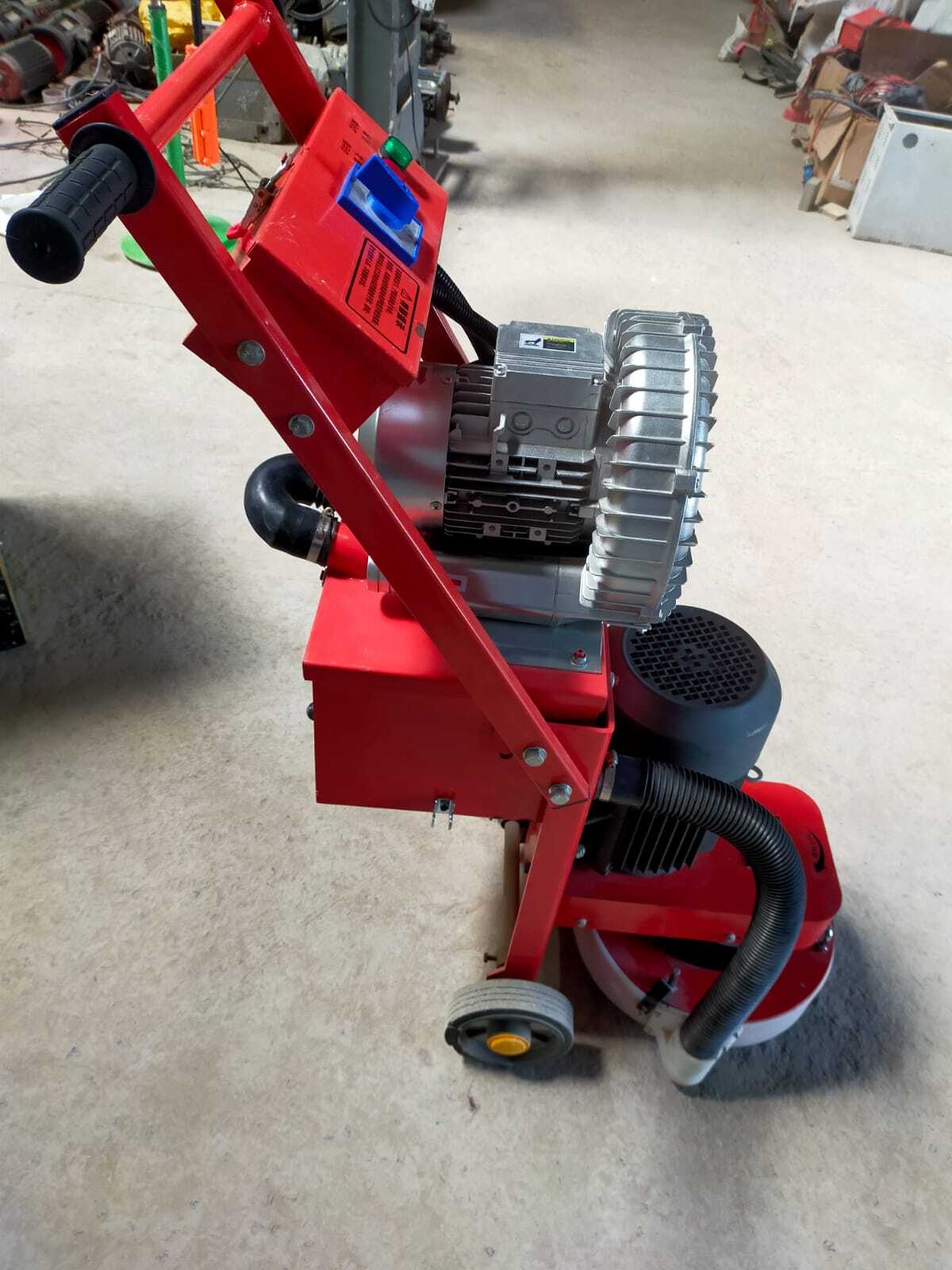 Floor Grinding Machine Tg330 - 330mm Width, 720rpm Speed, 4kw Power | Manual Control, Ideal For Marble Floor Finishing, 145kg Weight, 6-month Warranty, Orange Color