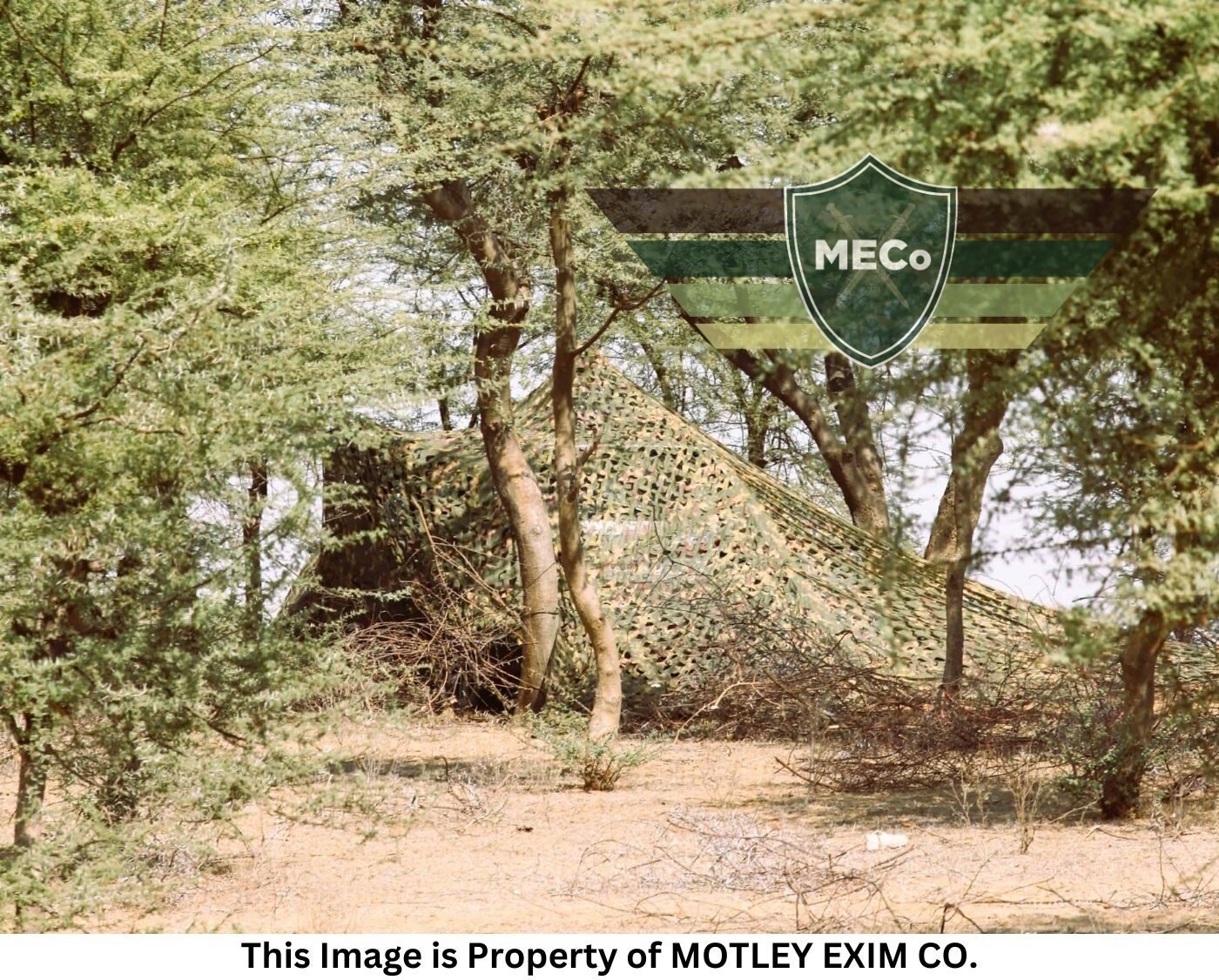 Customised Em-transparent Multi-spectral Camouflage Net