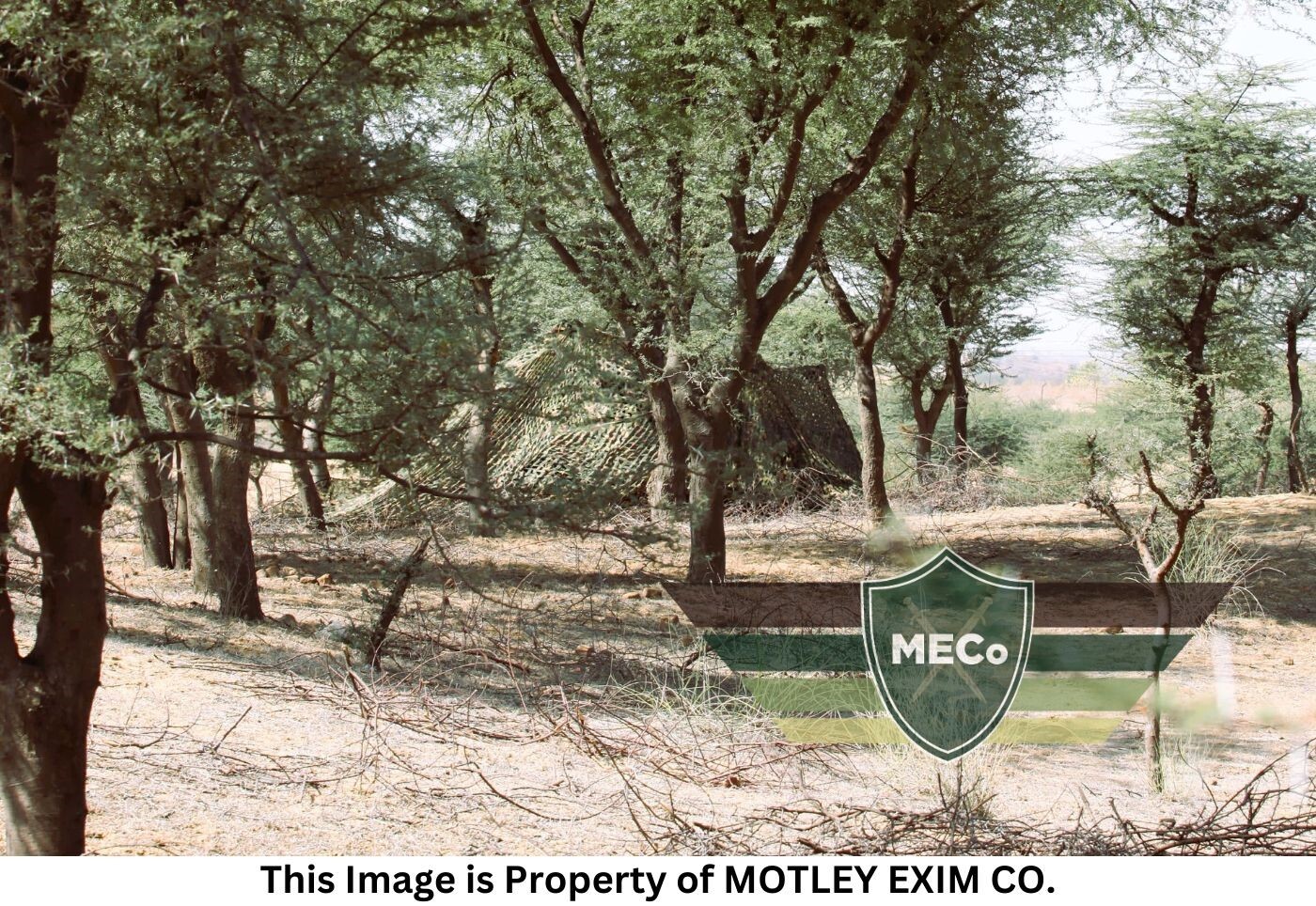 Customised Em-transparent Multi-spectral Camouflage Net
