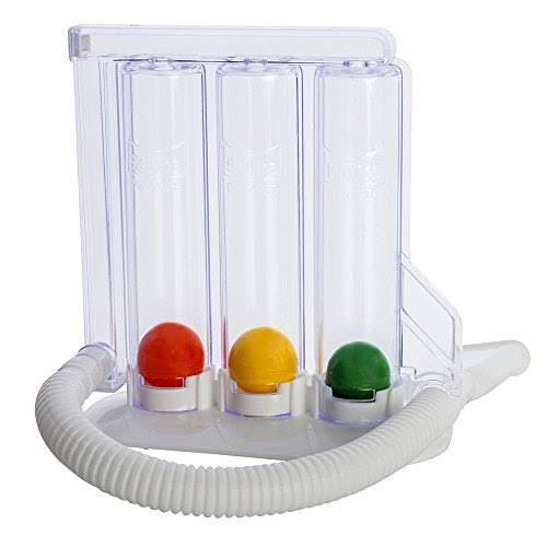 Three Ball Respirometer - High-quality Plastic, Lightweight & Portable Design | Ideal For Medical Labs And Hospitals, User-friendly Operation