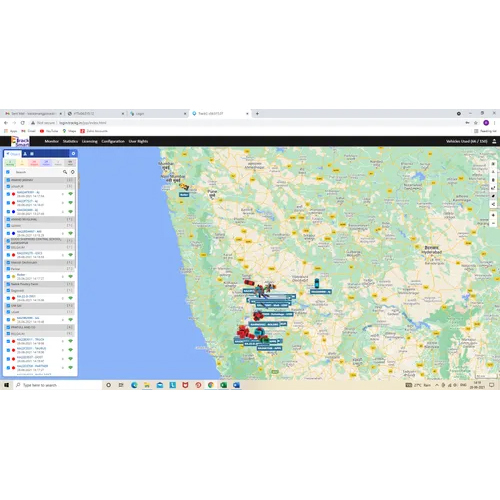 Pc And Mobile Gps Vehicle Tracking Software