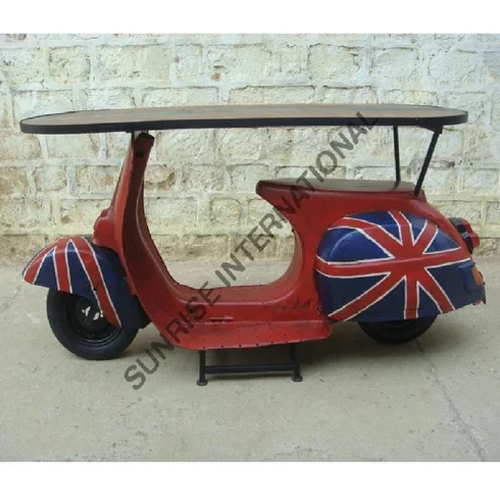 Scooter Design Console Table By Sunrise International