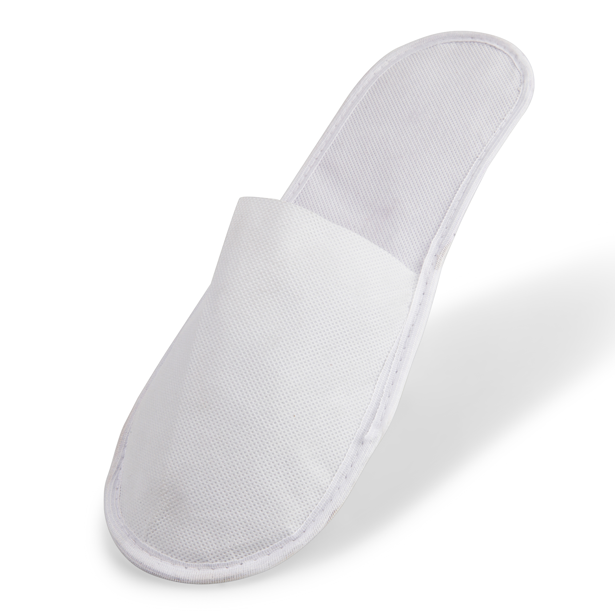 White Disposable Non-woven Slippers