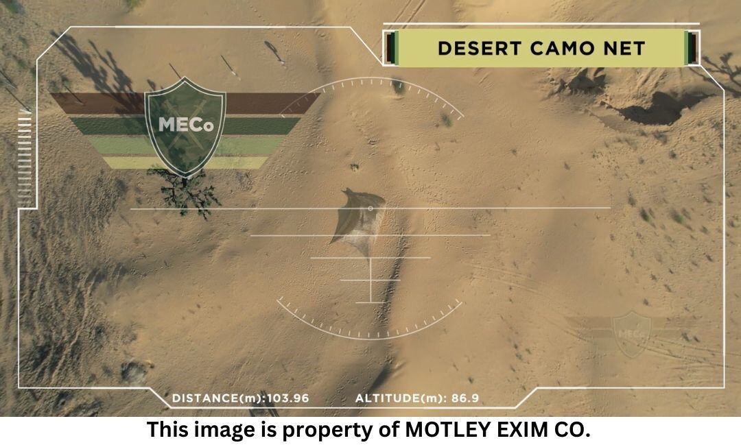 Customised Em-transparent Multi-spectral Camouflage Net