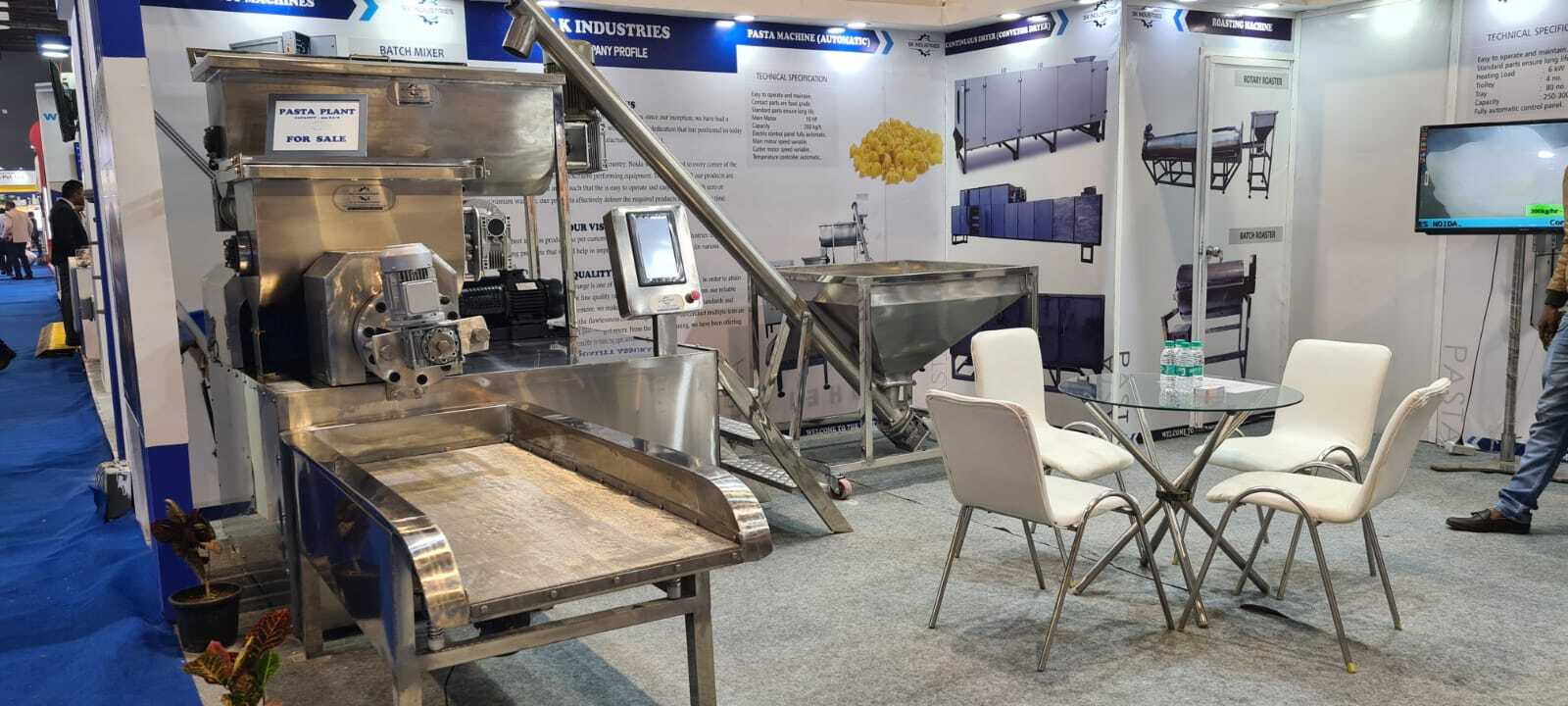 Automatic Pasta Macaroni Plant 500 Kg/h - Capacity: 200 - 250 Kg/hr