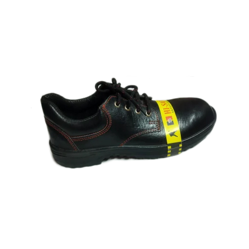 Black Pu Safety Shoes - Color: As Per Requirement