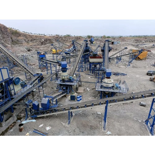 150 Tph Automatic Stone Crusher Plant - Material: Metal