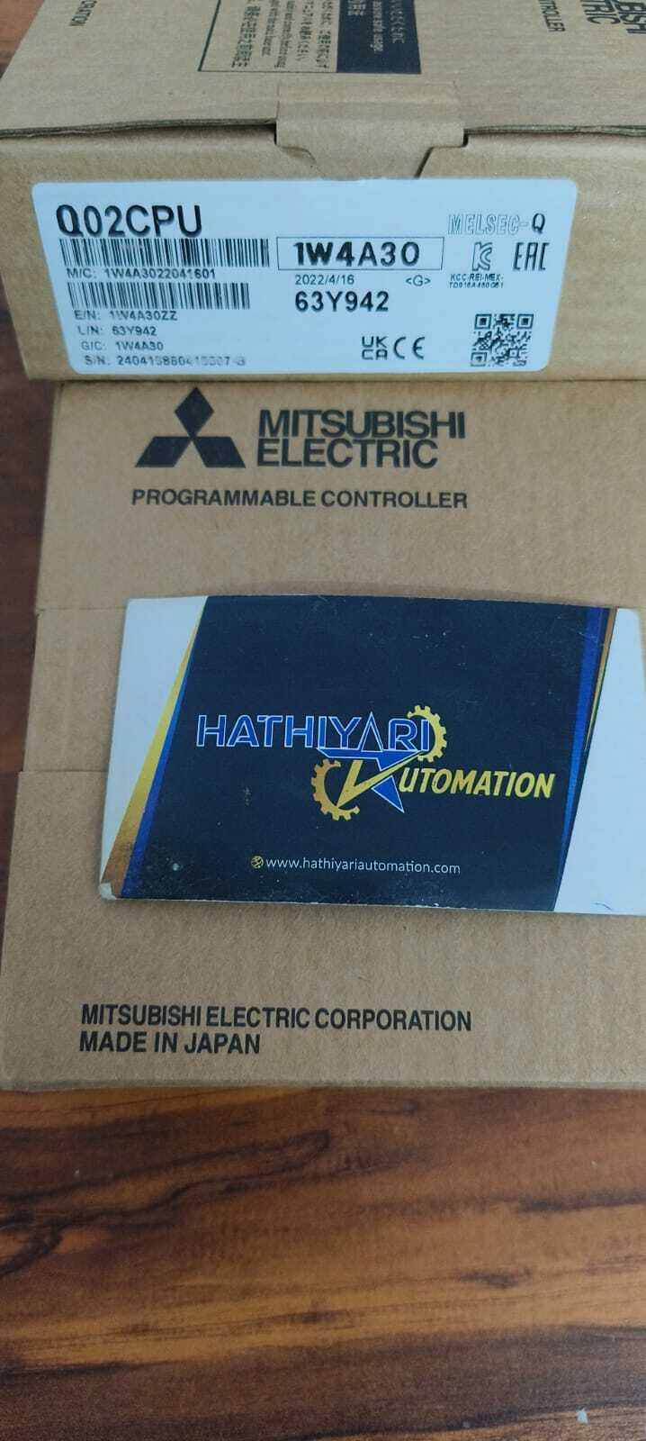 Mitsubishi Q02cpu Plc Module Warranty: 1 Year