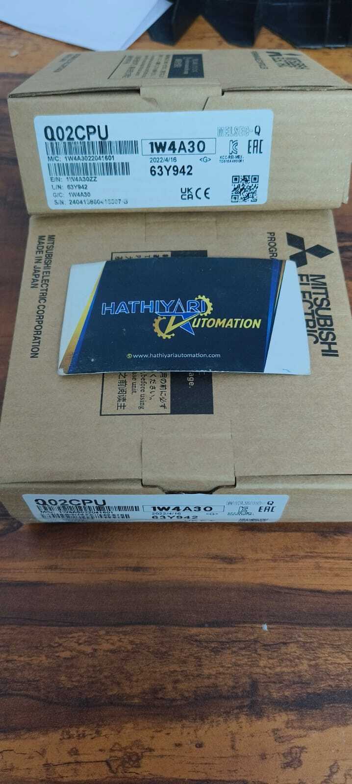 Mitsubishi Q02cpu Plc Module Warranty: 1 Year