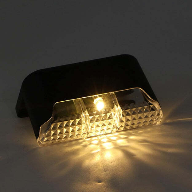Solar Decorative Lights - Ip55 Waterproof, 11x9x7 Cm | High Efficiency Solar Charging, Easy Installation, Warm Ambient Lighting