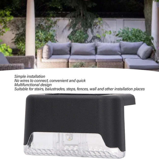 Solar Decorative Lights - Ip55 Waterproof, 11x9x7 Cm | High Efficiency Solar Charging, Easy Installation, Warm Ambient Lighting