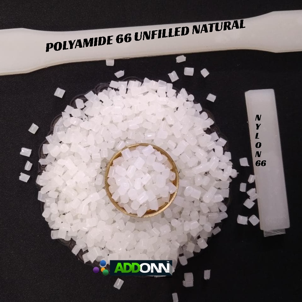 Nylon 66 Plain Virgin Plastic Pellets - Pa66 Injection Moulding Natural Color High Quality 25 Kilograms Weight Excellent Mechanical Strength And Toughness