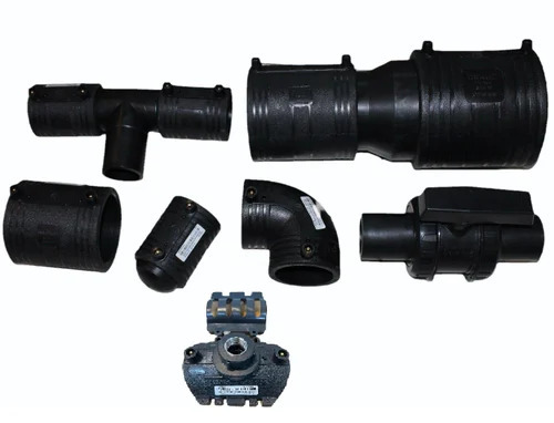 Pe Spigot Fitting - Color: Black