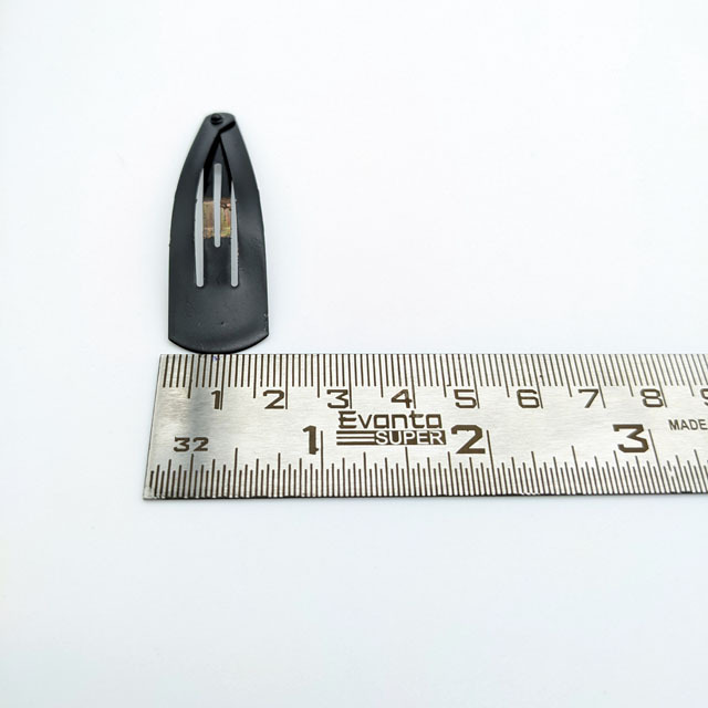 Mat Hair Tic Tac Pin