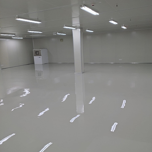 PU SL Flooring - PVC Material, Customized Size, Natural Color | Environmentally-Friendly, Durable, Seamless Finish for High-Traffic Areas