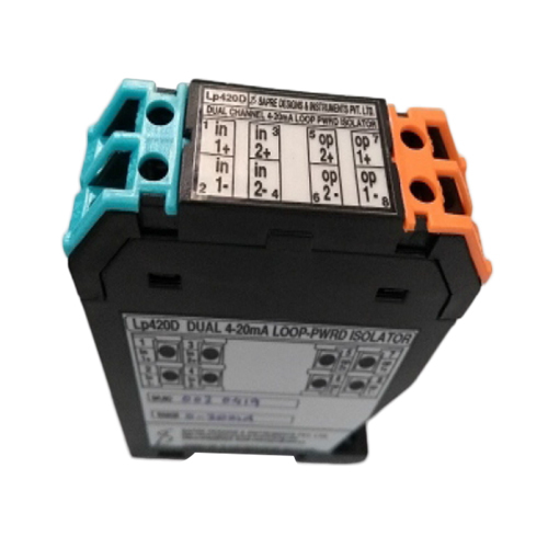 4 से 20ma 2-तार ट्रांसमीटर आइसोलेटर डिन रेल