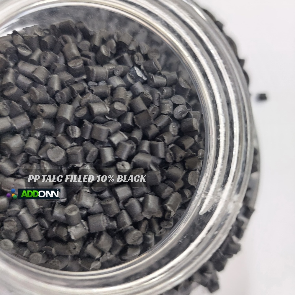 Pp Tf 10% Black Plastic Raw Materials - High-quality Polypropylene Granules, Injection Molding Grade, Good Chemical Resistance, Excellent Fatigue Resilience