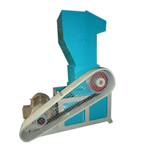 Semi Automatic Plastic Scrap Granulator Machine - 20 Power, 340 Voltage, Blue Color | High Efficiency, Automatic Operation, Warranty Included