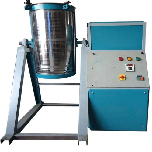 Automatic Colour Mixing Machine - 320 Voltage, 60 Capacity, Blue and Silver | High Efficiency, Automatic Functionality