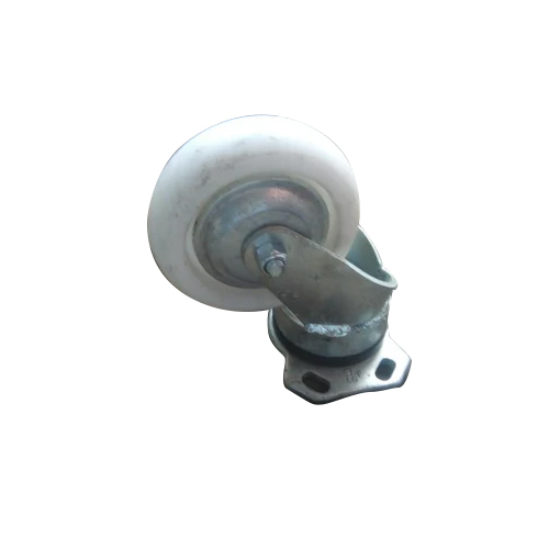 Heavy Caster Wheel - PU Material, Various Sizes Available, Silver Finish | Industrial-Grade Mobility for Heavy-Duty Equipment