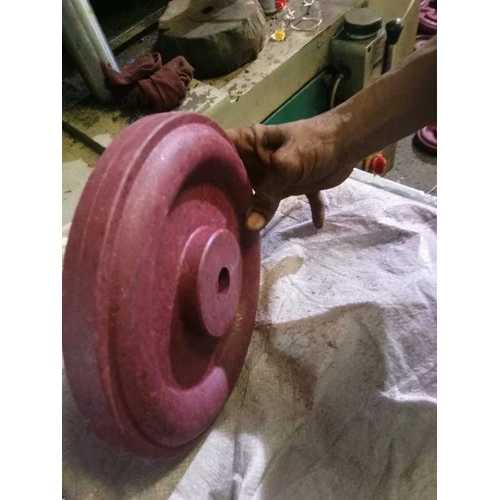 Polypropylene Wheels - Industrial Use , Red Color with Various Wheel Sizes Available