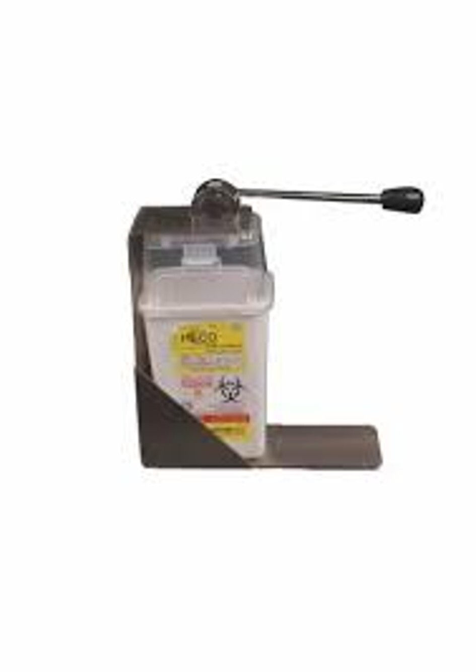 Secure Collector 1.4 Lts - Plastic, 1.4 Liter Capacity | Puncture Resistant Design, Tamper-proof Locking System, One-way Funnel Valve
