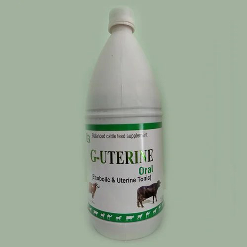 Oral Veterinary Uterine Tonic - Fat Contains (%): Low Percentage ( % )