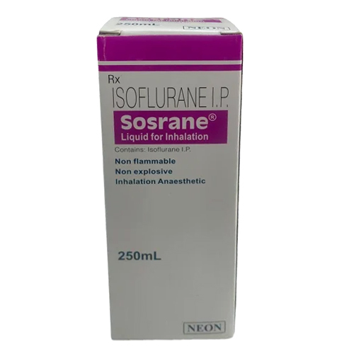 Sosrane 250Ml - Ingredients: Isoflurane (100%)