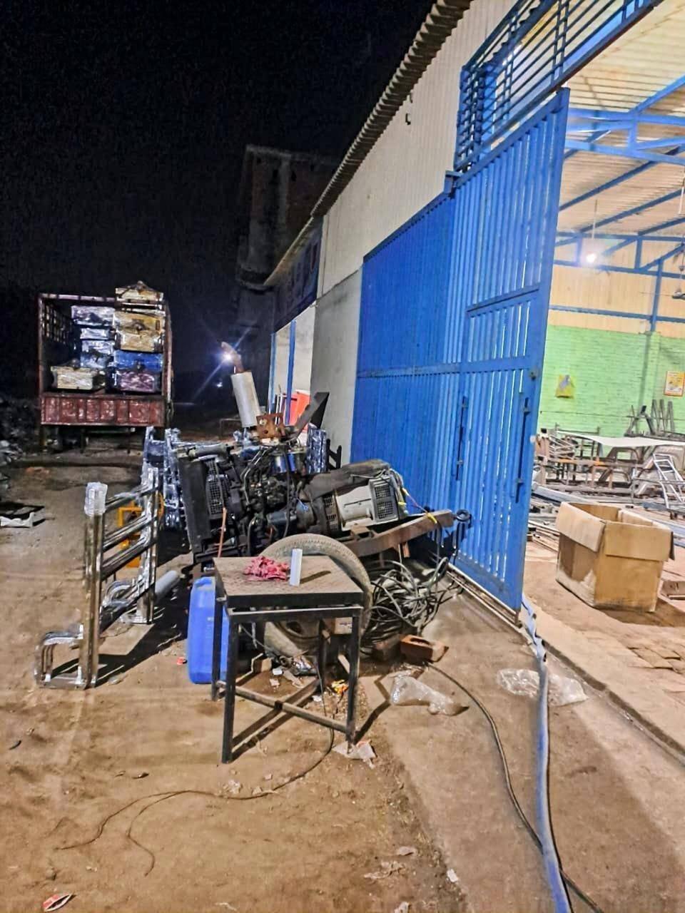 E Rickshaw Chassis Body With Paint - Material: Ms