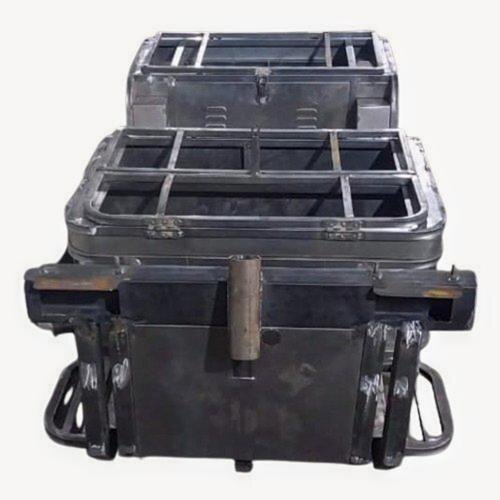 ई-रिक्शा चेसिस बॉडी बिना पेंट के