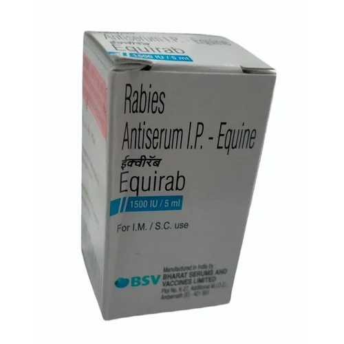 Equirab 1500 - Drug Type: Injection