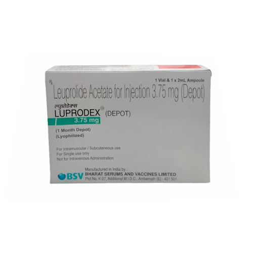 Luprodex Depot 3.75mg Inj - Dosage Form: As Per Suggestion