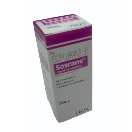 Sosrane 30 Ml Liquid - Ingredients: Isoflurane (100%)