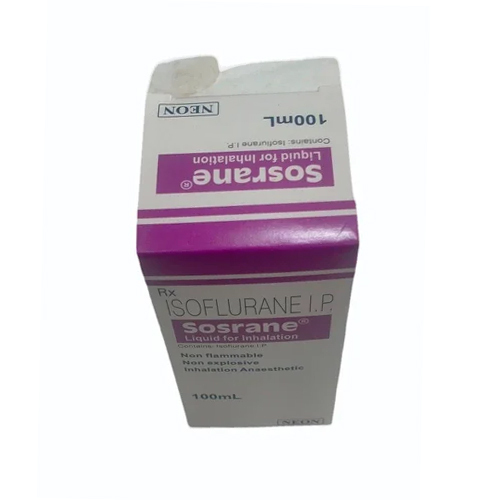 Sosrane 100 Ml Liquid - Ingredients: Isoflurane (100%)