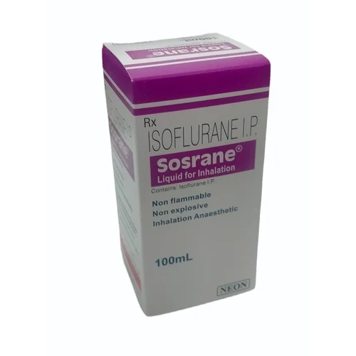 Sosrane 100 Ml Liquid - Ingredients: Isoflurane (100%)