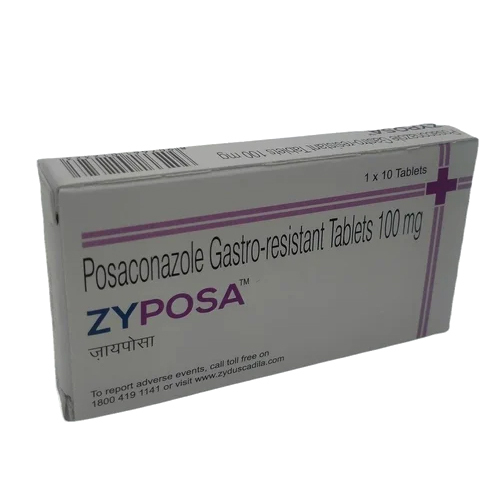 Zyposa 100mg Tablets - Ingredients: Posaconazole (100mg)